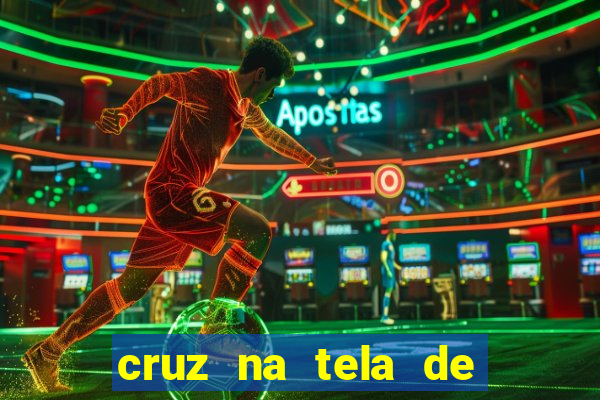 cruz na tela de cruz das